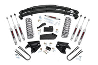 4 Inch Lift Kit | Quad Front Shocks | Rear Springs | Ford Bronco 4WD (80-96) | 520B33