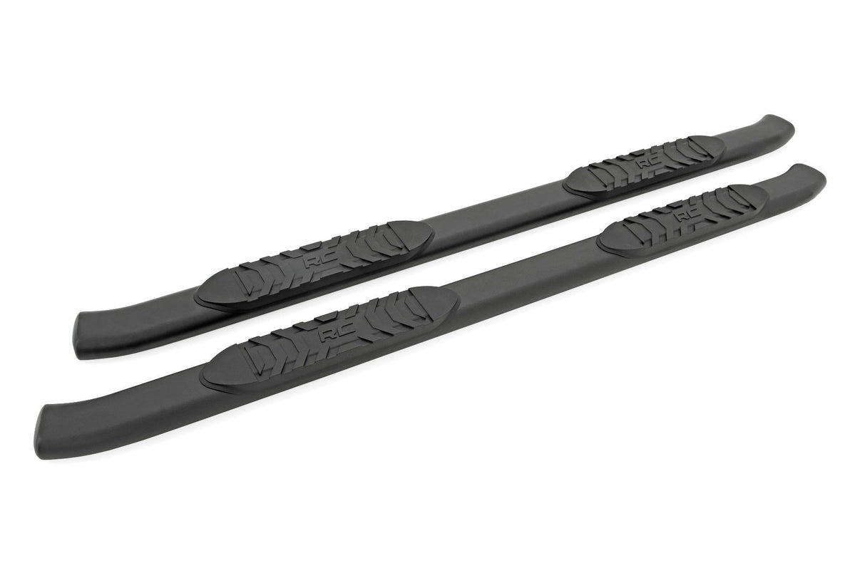 Oval Nerf Step | Double Cab | Black | Toyota Tacoma 2WD/4WD (2024-2025) | 21017