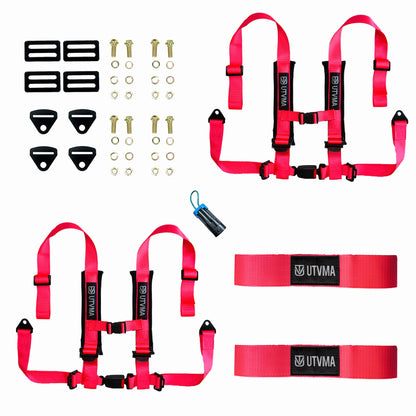 Two Harness Pack Auto Buckle with Harness Collars