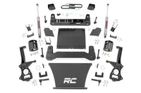 6 Inch Lift Kit | Mono Leaf Rear | Chevy Silverado 1500 4WD (2022-2024) | 21630