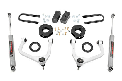 3.5 Inch Lift Kit | Mono Leaf Rear | GMC Sierra 1500 2WD/4WD (2019-2025 & Classic) | 28830