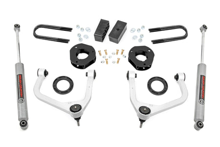 3.5 Inch Lift Kit | Mono Leaf Rear | GMC Sierra 1500 2WD/4WD (2019-2025 & Classic) | 28830