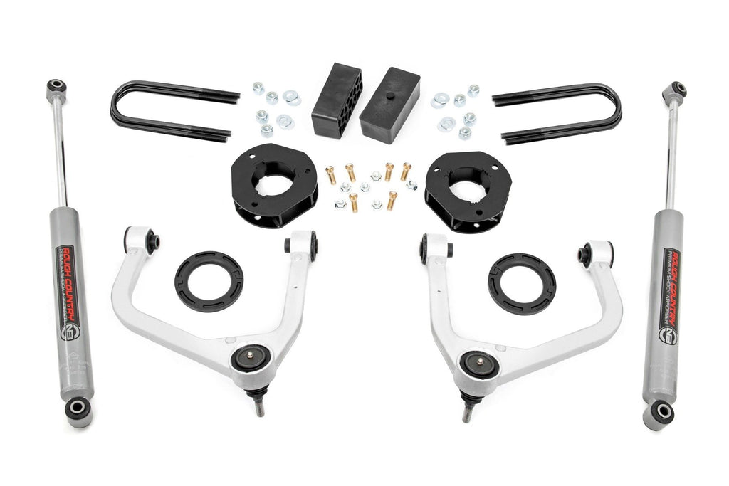 Rough Country | 3.5 Inch Lift Kit | GMC Sierra 1500 2WD/4WD (2025-2026) | 110530