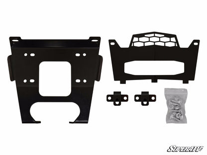 Polaris RZR 900 Winch Mounting Plate