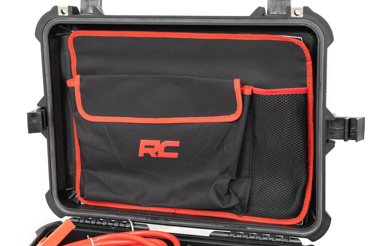 Portable Twin Motor Air Compressor w/Carry Case | 12 Volt | 150PSI | 6.16 CFM | RS208A