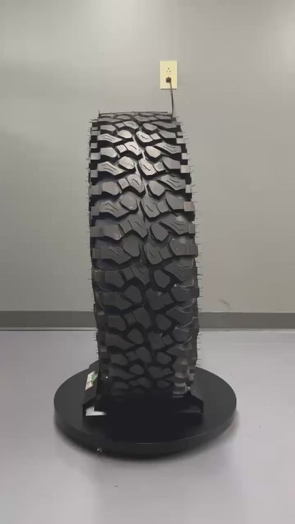 Valor V13 Satin Black Beadlock Wheels + Obor Roc Scraper Tires (Mounted Kit) – Fits UTVs with 5/4.5 Bolt Pattern