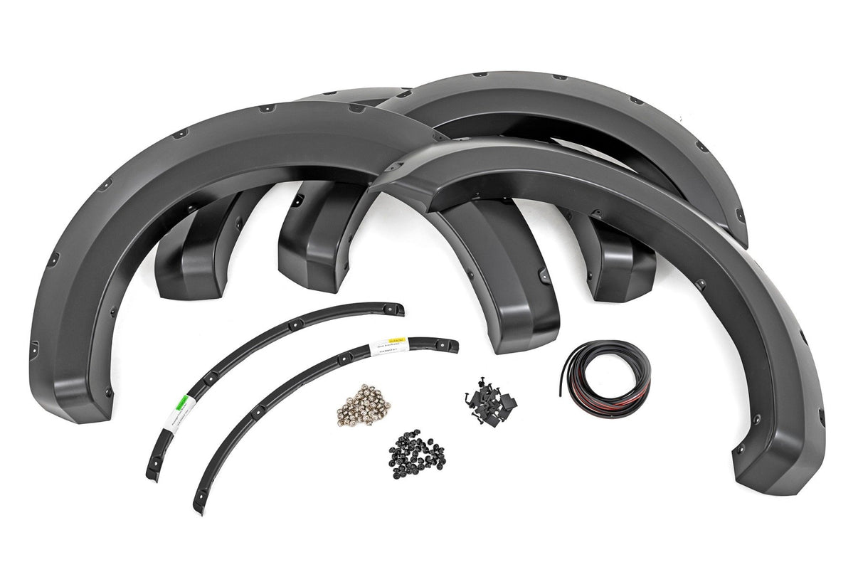 Pocket Fender Flares | UX Ingot Silver Metallic | Ford F-250/F-350 Super Duty (17-22) | F-F21112-UX