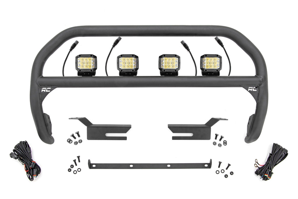 Nudge Bar | 3 Inch Wide Angle Led (x4) | Ford Bronco 4WD (2021-2025) | 51050