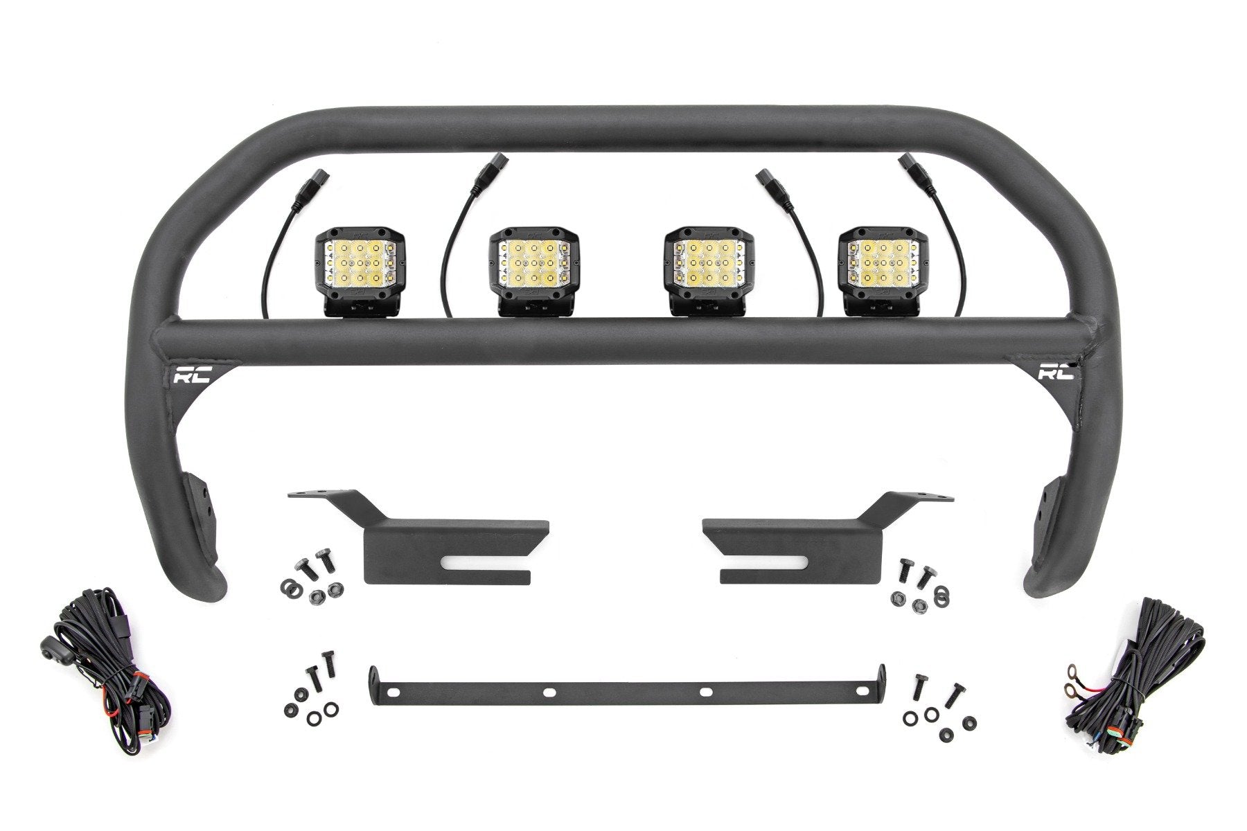Nudge Bar | 3 Inch Wide Angle Led (x4) | Ford Bronco 4WD (2021-2025) | 51050