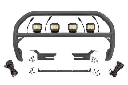 Nudge Bar | 3 Inch Wide Angle Led (x4) | Ford Bronco 4WD (2021-2025) | 51050