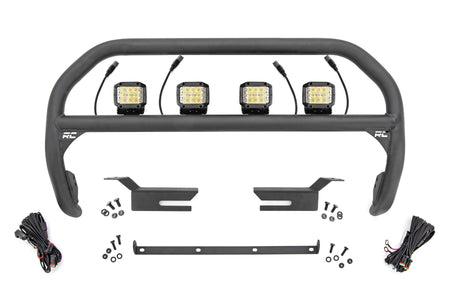 Nudge Bar | 3 Inch Wide Angle Led (x4) | Ford Bronco 4WD (2021-2025) | 51050