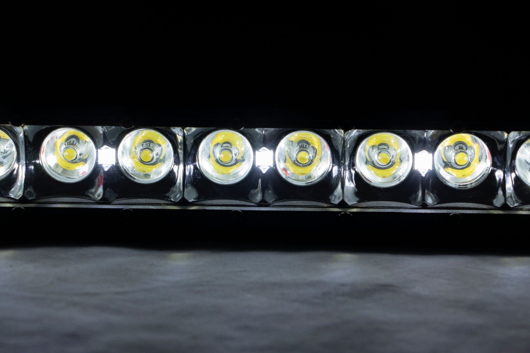 30 Inch Black Series LED Light Bar | Curved | Single Row | Cool White DRL | 72730BLDRL