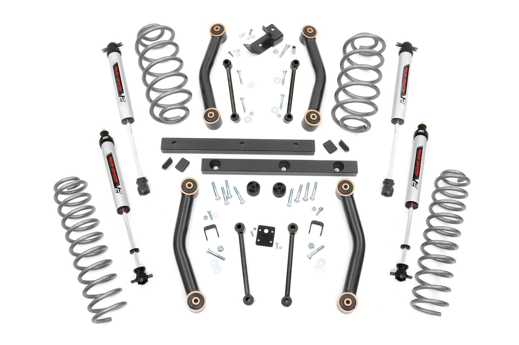 4 Inch Lift Kit | V2 | Jeep Wrangler TJ 4WD (1997-2002) | 90670