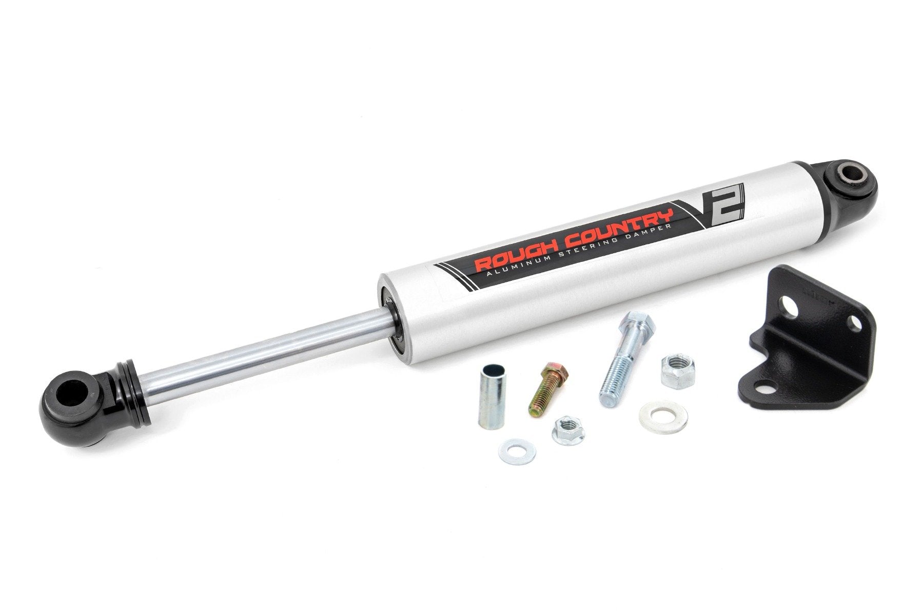 V2 Steering Stabilizer | Relocation Bracket | Jeep Wrangler JK/Wrangler Unlimited (07-18) | 8730670
