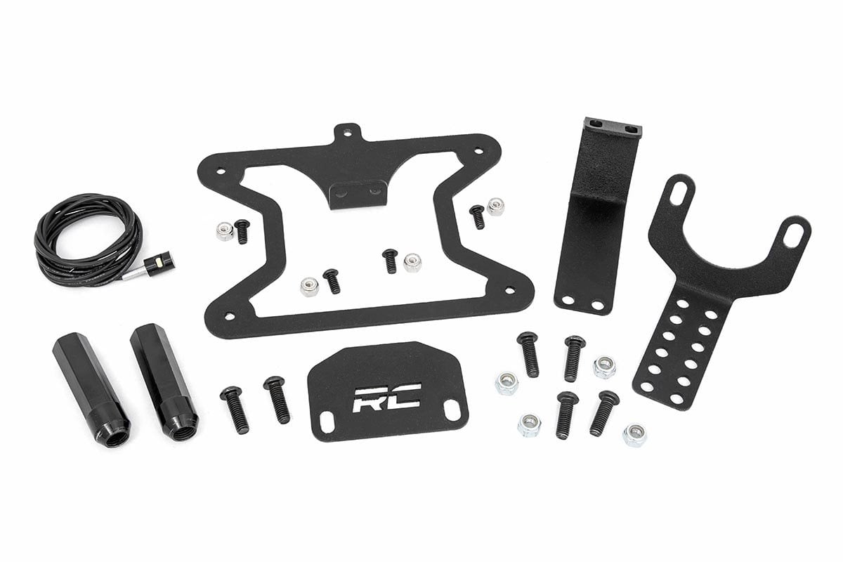 License Plate Relocation Bracket | Jeep Wrangler JL (21-24)/Wrangler Unlimited (18-25)  | 10534