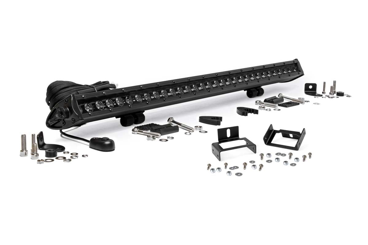 LED Light Kit | Grill Mount | 30" Black Single Row | Ford F-250/F-350 Super Duty (11-16) | 70770