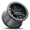 Raceline Ryno Beadlock Wheels + System 3 XTR370 Tires (Mounted Kit) – Matte Black | Fits UTVs with 4x156 Bolt Pattern