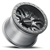 Raceline Ryno Beadlock Wheels + System 3 XTR370 Tires (Mounted Kit) – Gunmetal | Fits UTVs with 4x137 Bolt Pattern
