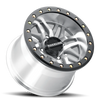 Raceline Ryno Beadlock Wheels + System 3 XTR370 Tires (Mounted Kit) – Machined | Fits UTVs with 4x137 Bolt Pattern