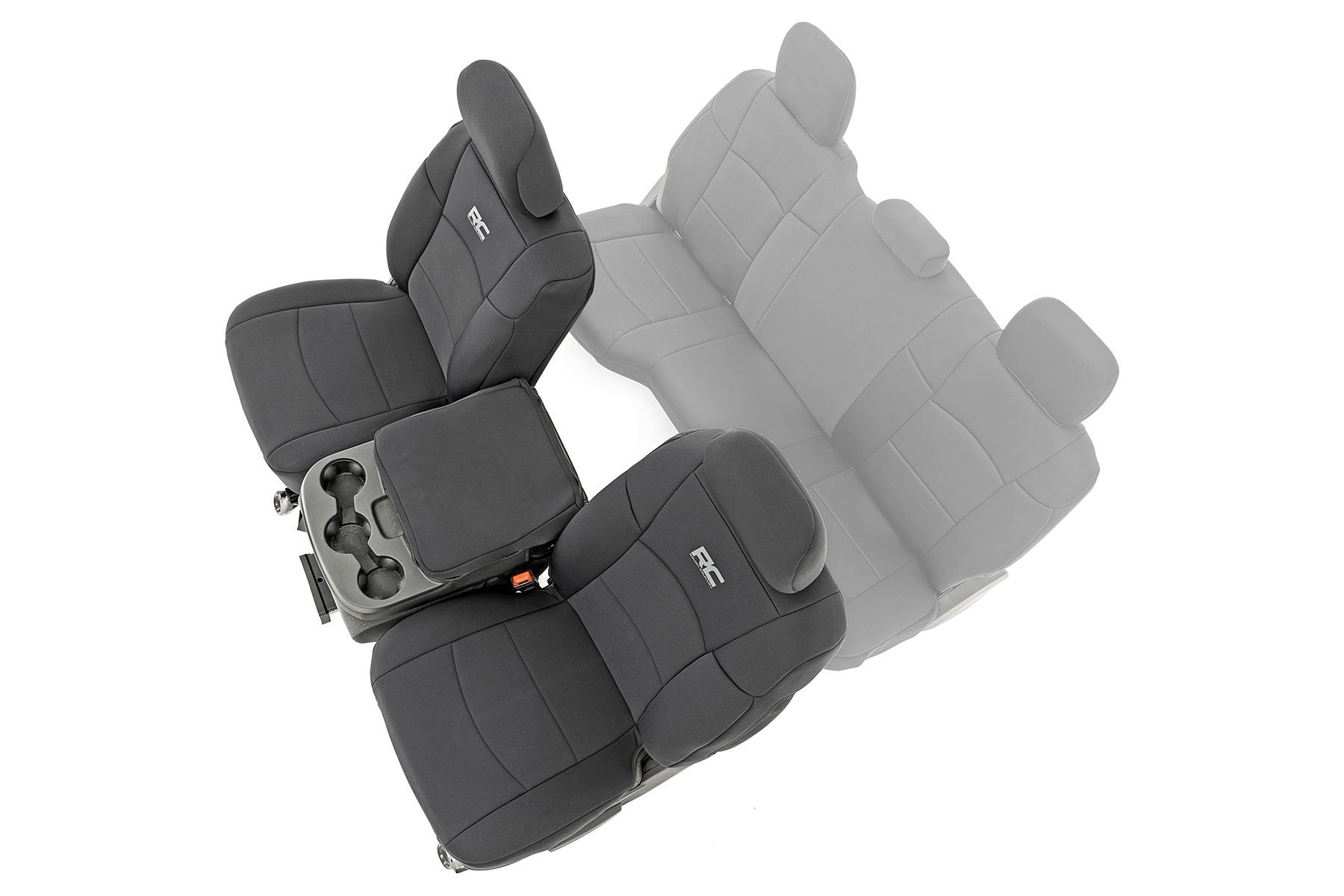 Seat Covers | Bucket Seats | FR | Ram 2500 2WD/4WD (2019-2024) | 91042