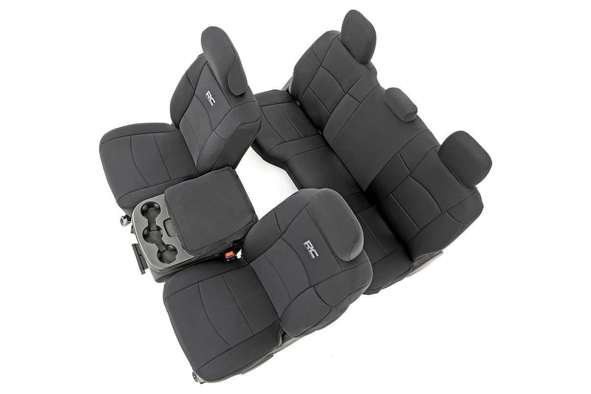 Seat Covers | Bucket Seats | FR & RR | Ram 2500 2WD/4WD (2019-2024) | 91043