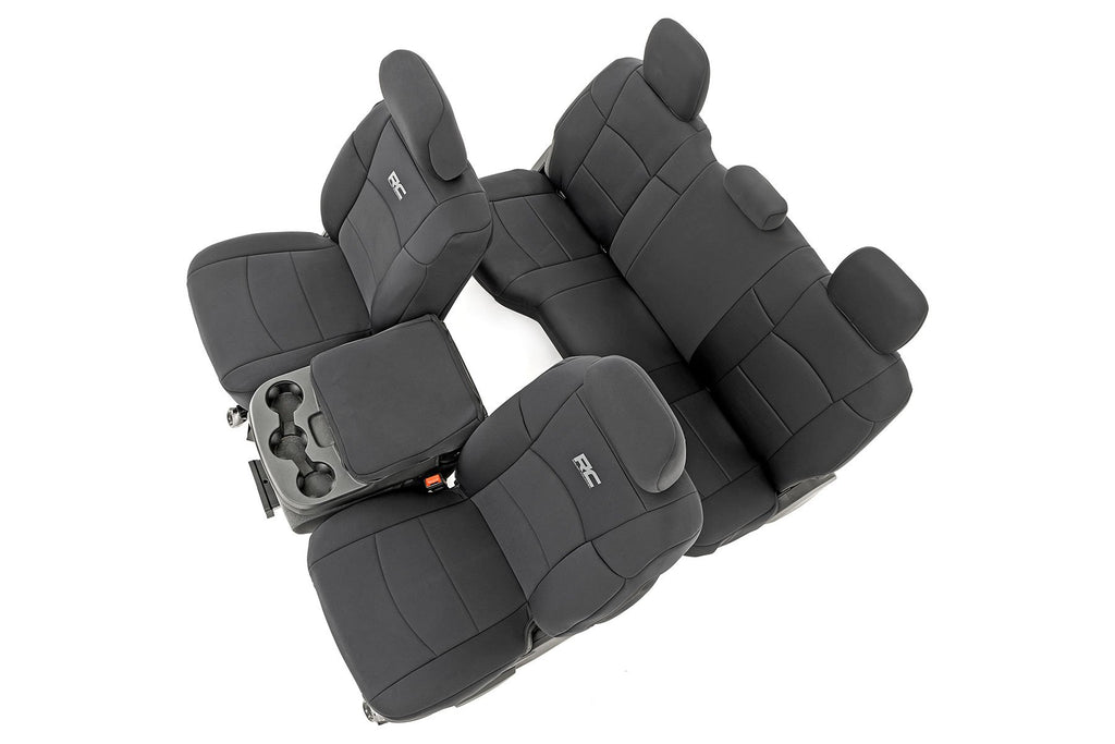 Seat Covers | FR & RR | 60/40 Rear Seat | Ram 2500 2WD/4WD (2019-2024) | 91044