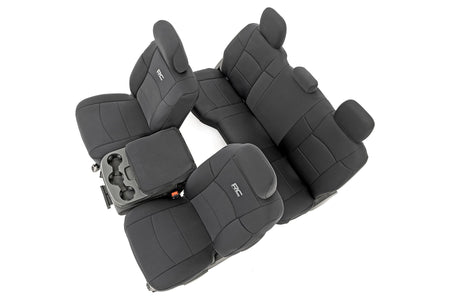 Seat Covers | FR & RR | 60/40 Rear Seat | Ram 2500 2WD/4WD (2019-2024) | 91044