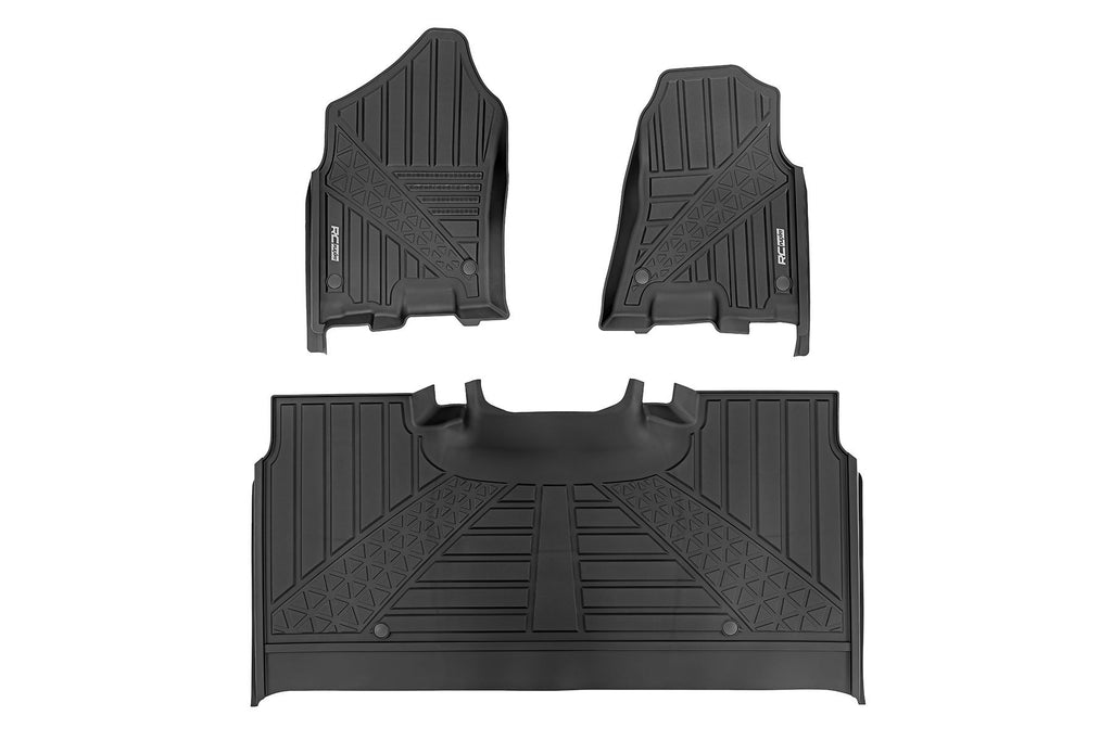 Flex-Fit Floor Mats | FR & RR | Crew | Ram 1500 (19-24)/1500 TRX (21-24) | FF-31422
