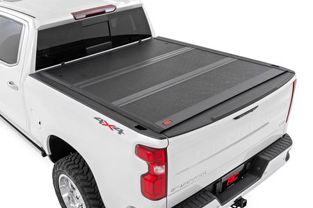 Hard Low Profile Bed Cover | 5'9" Bed | Rail Caps | Chevy/GMC 1500/2500HD/3500HD (14-19 & Classic) | 47119551B