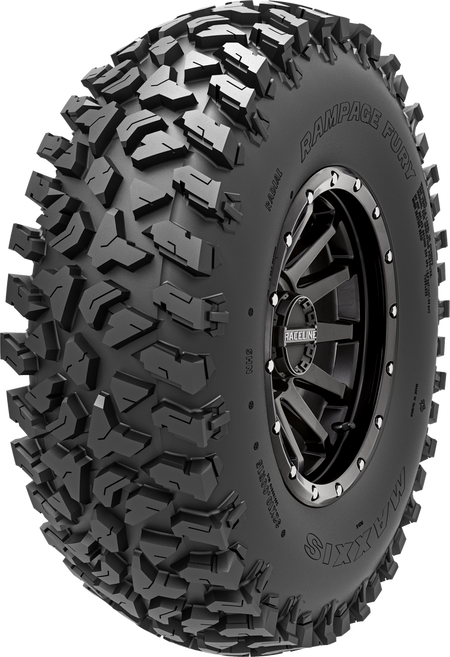 Maxxis Rampage Fury 8-Ply Radial UTV Tires – All-Terrain | High-Traction Performance for RZR, X3 & More