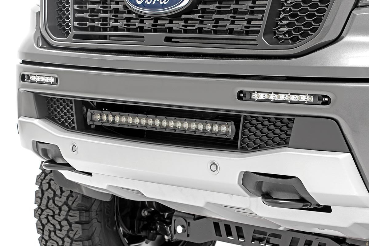 LED Light Kit | Bumper Mount | 20" Spectrum Single Row | Ford Ranger (19-23) | 80815