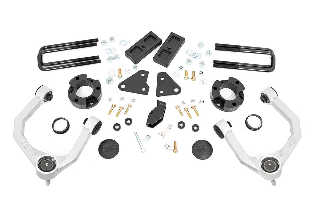 3.5 Inch Lift Kit | Forged Alum UCA | Cast Steel Knucles | Ford Ranger (19-23) | 50002