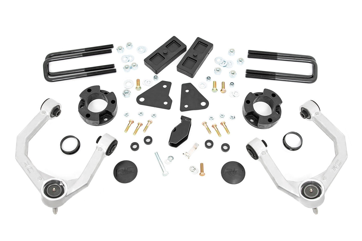 3.5 Inch Lift Kit | Forged Alum UCA | Cast Steel Knucles | Ford Ranger (19-23) | 50002