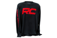 Rough Country | Rough Country Long Sleeve | RC Tread Sleeve | Black| MD | 84099MD