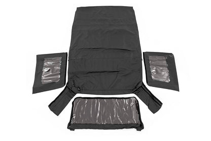 Soft Top | Replacement | Black | 4 Door | Jeep Wrangler Unlimited (07-09) | RC85130.35