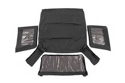Soft Top | Replacement | Black | 2 Door | Jeep Wrangler JK 4WD (2010-2018) | RC85460.35
