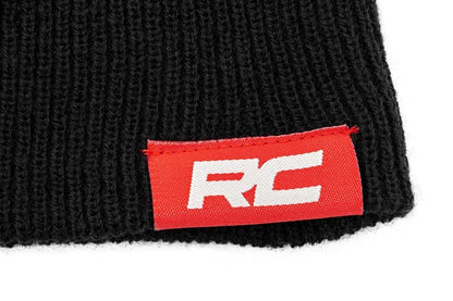 Rough Country | Rough Country Beanie | Black | Red Tag | 84126