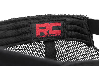 Rough Country | Rough Country Hat | Mesh | Rough Country Patch | Black | 84120