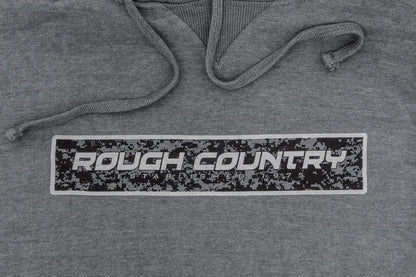 Rough Country | Rough Country Hoodie | Digital | Grey | MD | 84089MD