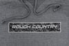 Rough Country | Rough Country Hoodie | Digital | Grey | 3XL | 840893XL