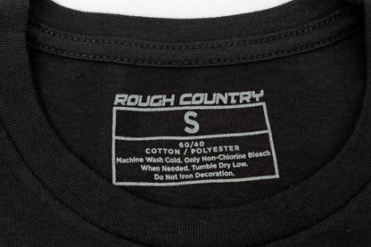 Rough Country | Rough Country T-Shirt | RC Lines | Black | 2XL | 840962XL