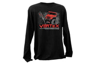 Rough Country | Rough Country T-Shirt | Long Sleeve | Vertex | Black | SM | 84090SM