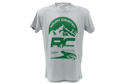 Rough Country | Rough Country T-Shirt | RC Mountains | HEATHER GRAY | SM | 84093SM