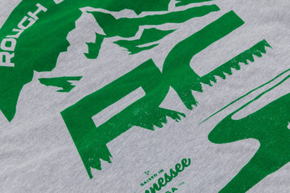 Rough Country | Rough Country T-Shirt | RC Mountains | HEATHER GRAY | 2XL | 840932XL