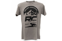 Rough Country | Rough Country T-Shirt | RC Mountains | Warm Gray | 2XL | 840952XL