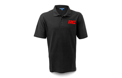 Rough Country | Rough Country Polo | Rough Country Logo | Black | Cotton | Size M | 83900