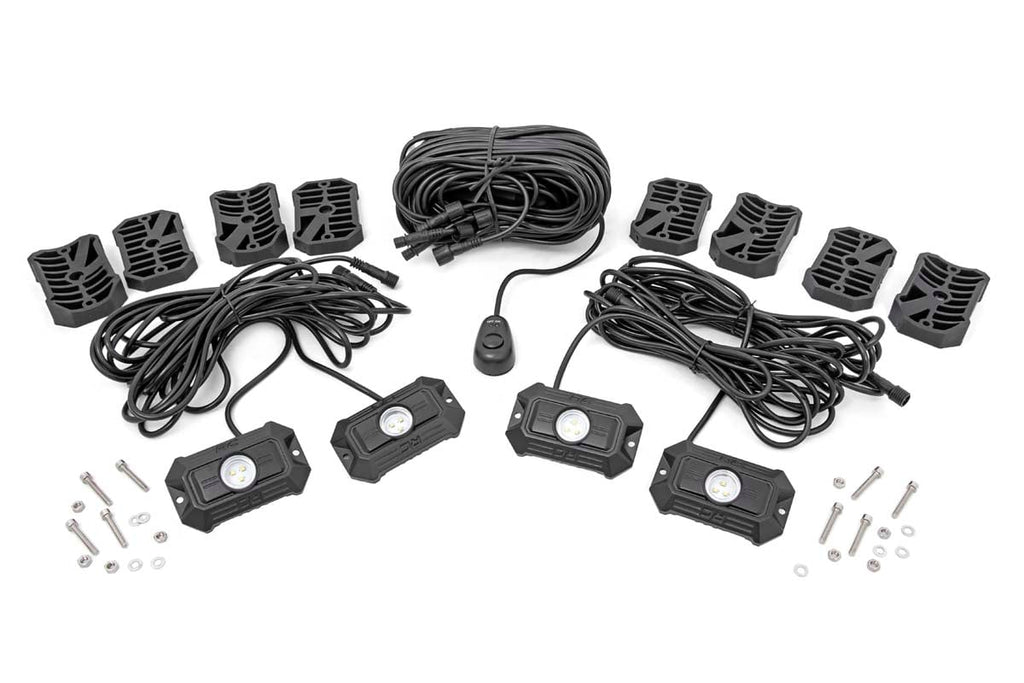 LED Rock Light  Kit | 4 Piece Set  | 70980