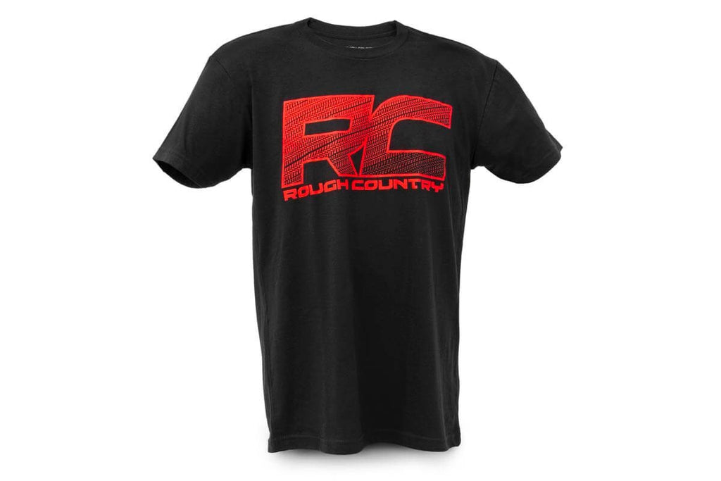 Rough Country | Rough Country T-Shirt | Pattern | Black | XL | 84085XLG