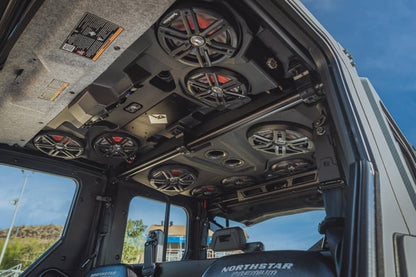 RNGR18-ROOF4M2 Front & Rear Audio Roof for Select 2018+ Polaris Ranger Crew 4 Door Models