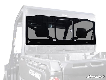 Can-Am Defender HD5 Glass Sliding Rear Windshield